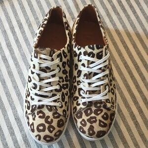 Leopard Print Women's Sneakers